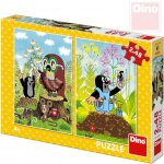 Dino Krtek na Mýtině 2 x 48 dílků – Hledejceny.cz