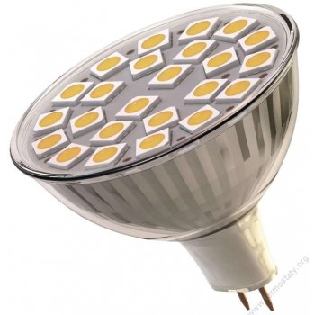 Emos LED žárovka reflektorová 24 LED 4W MR16 denní bílá