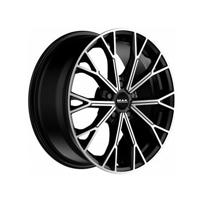 MAK ASPHALT 7x18 5x100 ET39 black mirror | Zboží Auto
