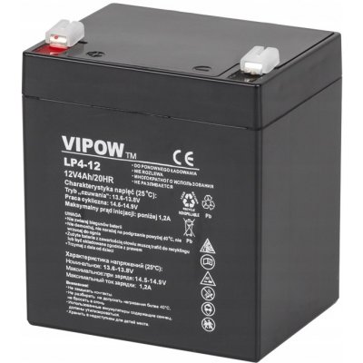VIPOW 12V 4.0Ah – Zboží Živě