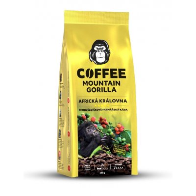Mountain Gorilla Coffee Africká královna 1 kg – Hledejceny.cz