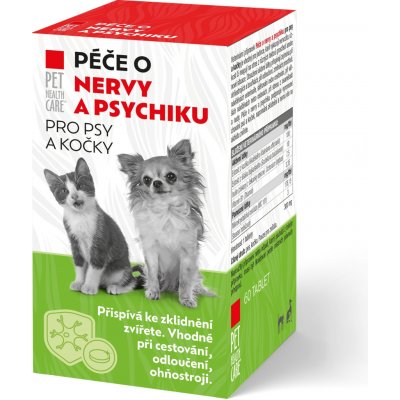 PHC Péče o nervy a psychiku pro psy a kočky 60 tbl – Hledejceny.cz