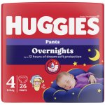 Huggies Overnights Pants 4 26 ks – Hledejceny.cz