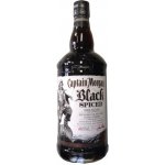 Captain Morgan Black Spiced 40% 1 l (holá láhev) – Zboží Dáma