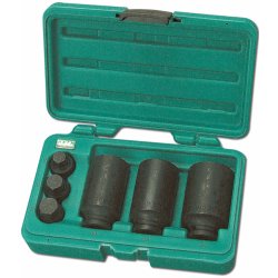 Sada průmyslových hlavic 1/2" 30-32-36 mm imbus 14-17-19 mm H6006L