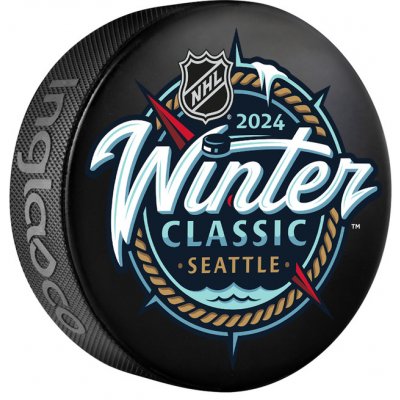 Inglasco / Sherwood Puk Winter Classic 2024 Seattle Souvenir Collectors Puck – Zboží Mobilmania