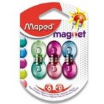 Maped silné magnety průměr 13 mm, 6 ks, barevné – Sleviste.cz