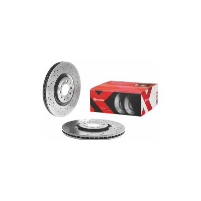 BREMBO Brzdové kotouče XTRA vrtané 09.7880.1X | Zboží Auto