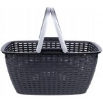 košík nákupní RATAN antracit 40x30x22 – Zboží Mobilmania