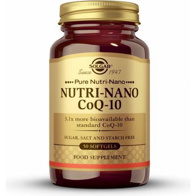 Solgar Nutri-Nano Koenzym Q-10 50 kapslí – Hledejceny.cz