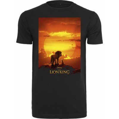 Lion King Sunset Tee Black