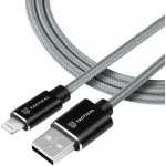 Tactical Fast Rope Aramid USB-C/Lightning MFI 0.3m Grey 57983104174 – Zboží Mobilmania