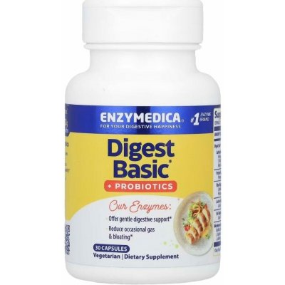 Enzymedica Digest Basic + Probiotics 30 kapslí – Hledejceny.cz