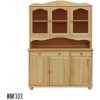 Kuchyňská horní skříňka ImportWorld Kredenc Paden masiv v190 x š138 x h48 cm (Barva dřeva: Olše)