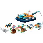 LEGO® City 60377 Průzkumná ponorka potápěčů – Hledejceny.cz