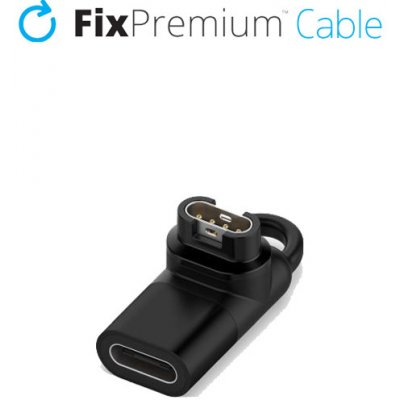 FixPremium - Redukcia USB-C na Garmin Konektor pro Hodinky, černá – Zboží Živě