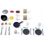 Smoby Kuchyňka elektronická Tefal Studio Kitchen 360° s realistickými zvuky 27 doplňků 100 cm výška – Hledejceny.cz