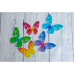 Motýlci z jedlého papíru - barevný - 5 ks – Sleviste.cz