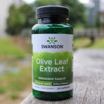 Swanson Olivové List Olive Leaf Extract 750 mg 60 kapslí – Hledejceny.cz