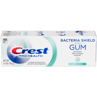 Crest BACTERIA SHIELD AND GUM, 116 g