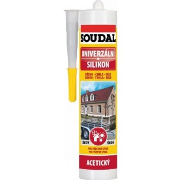 SOUDAL univerzální silikon 310g šedý