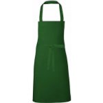 Link Kitchen Wear Středně dlouhá směsová zástěra na grilování Zelená lahvová X993 – Hledejceny.cz
