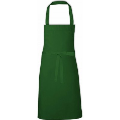 Link Kitchen Wear Středně dlouhá směsová zástěra na grilování Zelená lahvová X993 – Hledejceny.cz