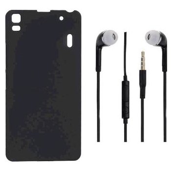 Pouzdro Lenovo PHAB basic cover and earphone - černé
