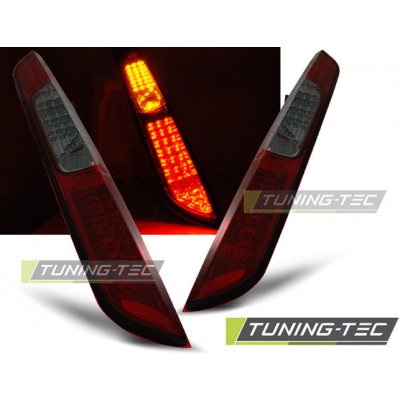 ZADNÍ SVĚTLOMETY, LAMPY LED FORD FOCUS, 2008-2010, HACHTBACK, KOUŘOVÉ, ČERVENÉ – Hledejceny.cz