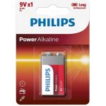 Philips PowerLife 9V 1ks 6LR61P1B/10 – Zboží Mobilmania