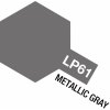 Modelářské nářadí Tamiya 82161 LP-61 Metallic Gray/Černá met.