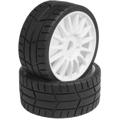 HOBBYTECH Challenge RALLY silniční profil nalepené gumy bílé disky 2 ks – Zboží Dáma