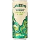 Jameson Ginger Ale & Lime plech 5% 0,25 l (holá láhev)