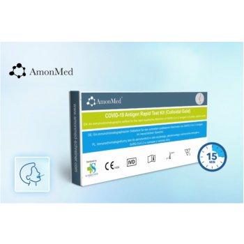 AmonMed COVID-19 Antigen Rapid Test Kit od 73 Kč - Heureka.cz