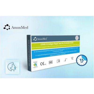 AmonMed COVID-19 Antigen Rapid Test Kit – Zbozi.Blesk.cz