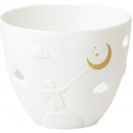 räder Porcelánový svícen Angel and Moon 6,5 cm, bílá barva, porcelán – Zboží Dáma