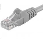 PremiumCord sputp005 Patch, UTP RJ45-RJ45 level 5e, 0,5m, šedý – Zboží Mobilmania