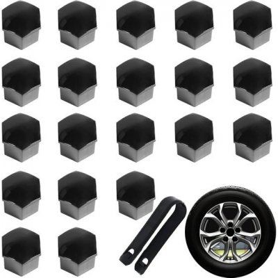 Krytky šroubů kol KARELLS, krytky svorníků kol, 20 kusů ozdobných krytek šroubů matic kol, 21mm | Zboží Auto