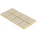 Walteco Filcové podložky 22x22mm, samolepicí, béžové, 8 ks , 85218 – Hledejceny.cz