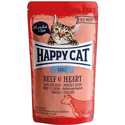 Happy Cat All Meat Adult Beef & Heart 85 g