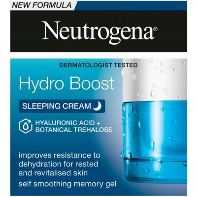 Neutrogena Hydro Boost Sleeping Cream Noční hydratační krém 50 ml – Hledejceny.cz