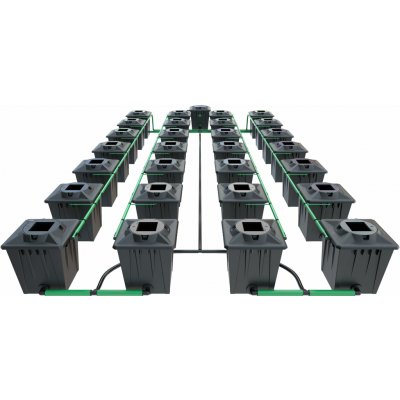Alien Hydroponics RDWC 28POT Silver 36 l – Hledejceny.cz