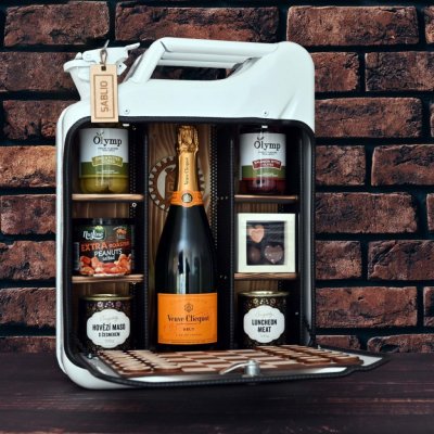 Sablio Veuve Clicquot Brut Bílý šachový bar – Zboží Mobilmania