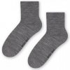 Dámské merino ponožky Bona šedý melír