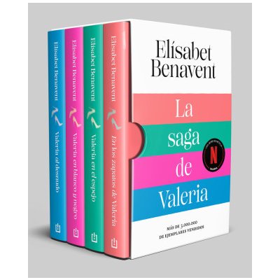 La saga de Valeria edición pack – Zboží Dáma