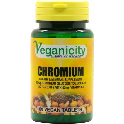 Veganicity Chrom 200µg 60 tablet