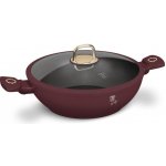 BerlingerHaus Pánev wok s poklicí a titanovým povrchem 30 cm Leonardo Collection BH-8035 – Zboží Mobilmania