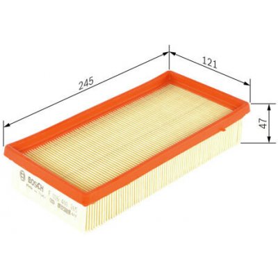 Vzduchový filtr BOSCH F 026 400 265 – Hledejceny.cz