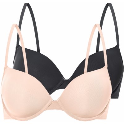 esmara podprsenka 2 kusy černá/béžová – Zboží Dáma