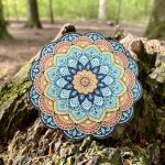 Zajetelenost podtácek MANDALA 10cm – Zboží Mobilmania